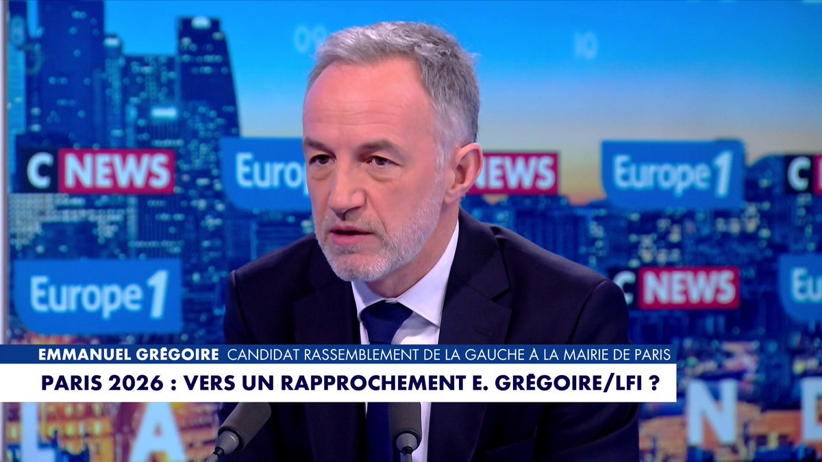 Emmanuel Grégoire : «Je vois la brutalité de LFI vis-à-vis de la gauche, et du Parti socialiste», dans #LaGrandeInterview