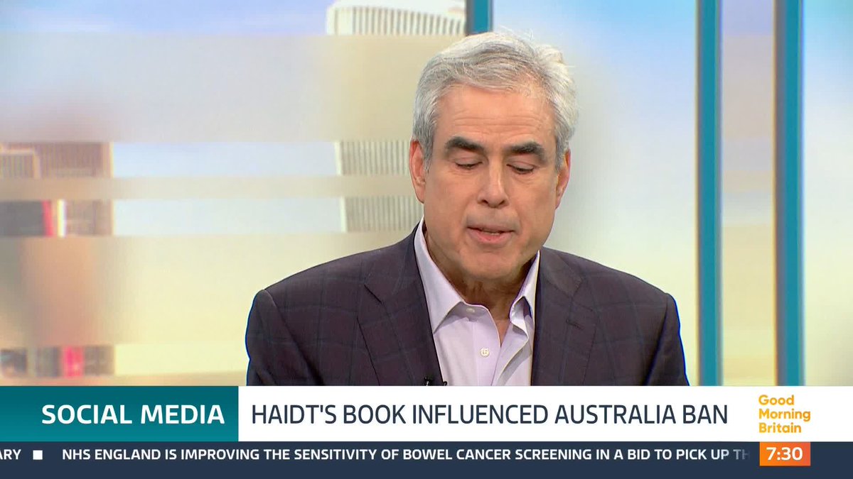 The man that sparked Australia's social media ban for under 16s - Jonathan Haidt has been called up by our Health Secretary to advise officials on a similar ban. Social psychologist and author of 'The Anxious Generation' Jonathan Haidt discusses why he would support a ban in the UK.