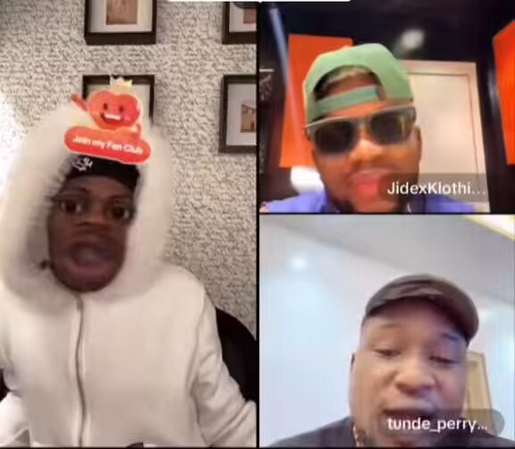 Tunde Perry reaction when Jidex said Peller has more money than Wizkid. If you no get wetin to talk you no go keep quiet?
