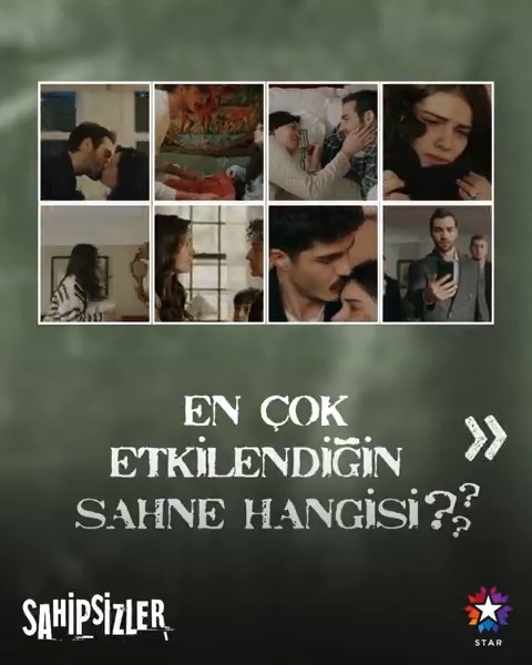 #Sahipsizler’in son bölümünde en çok etkilendiğiniz sahne hangisiydi? 👀 Sahipsizlertvdizi
