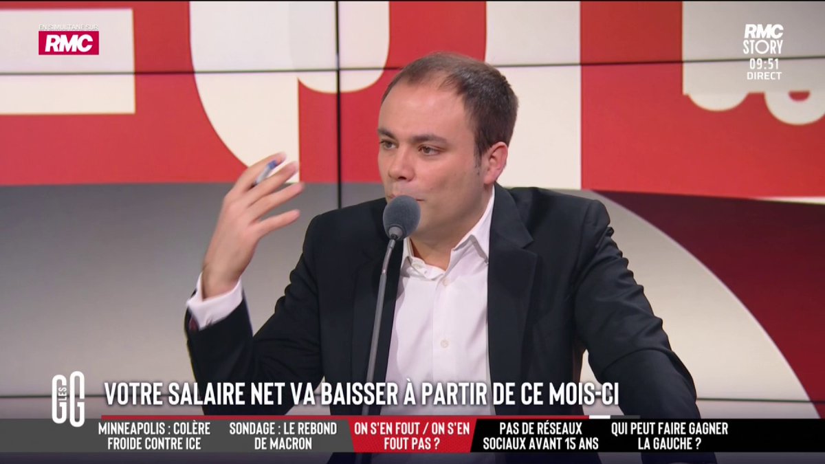 💶 Baisse du salaire net : Pour Charles Consigny : "On vit en Union soviétique. Le salaire net des Français est égal à zéro. En réalité, une fois que vous avez tout payé, il ne vous reste rien. On vit dans un système soviétique, ce que la gauche appelle le salaire différé" #GGRMC