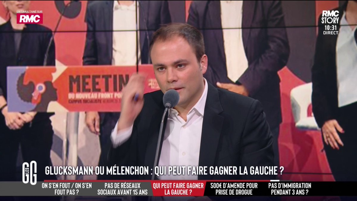 🔴 Qui peut faire gagner la gauche ? Pour Charles Consigny : "Mélenchon ne se retirera pas. Son programme est le contraire de ce qu’il faut pour la France. Et Glucksmann pense que ce qui est bon pour le canal Saint-Martin est bon pour la France" #GGRMC