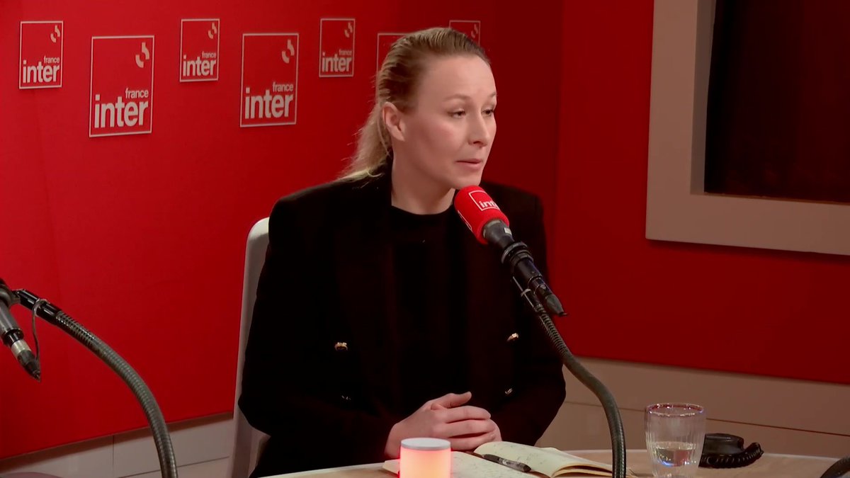 Marion Maréchal : "J'espère que Marine Le Pen pourra être candidate [aux élections présidentielles de 2027] et quoi qu'il arrive, nous ferons tous campagne ensemble". ➡️ #LaGrandeMatinale