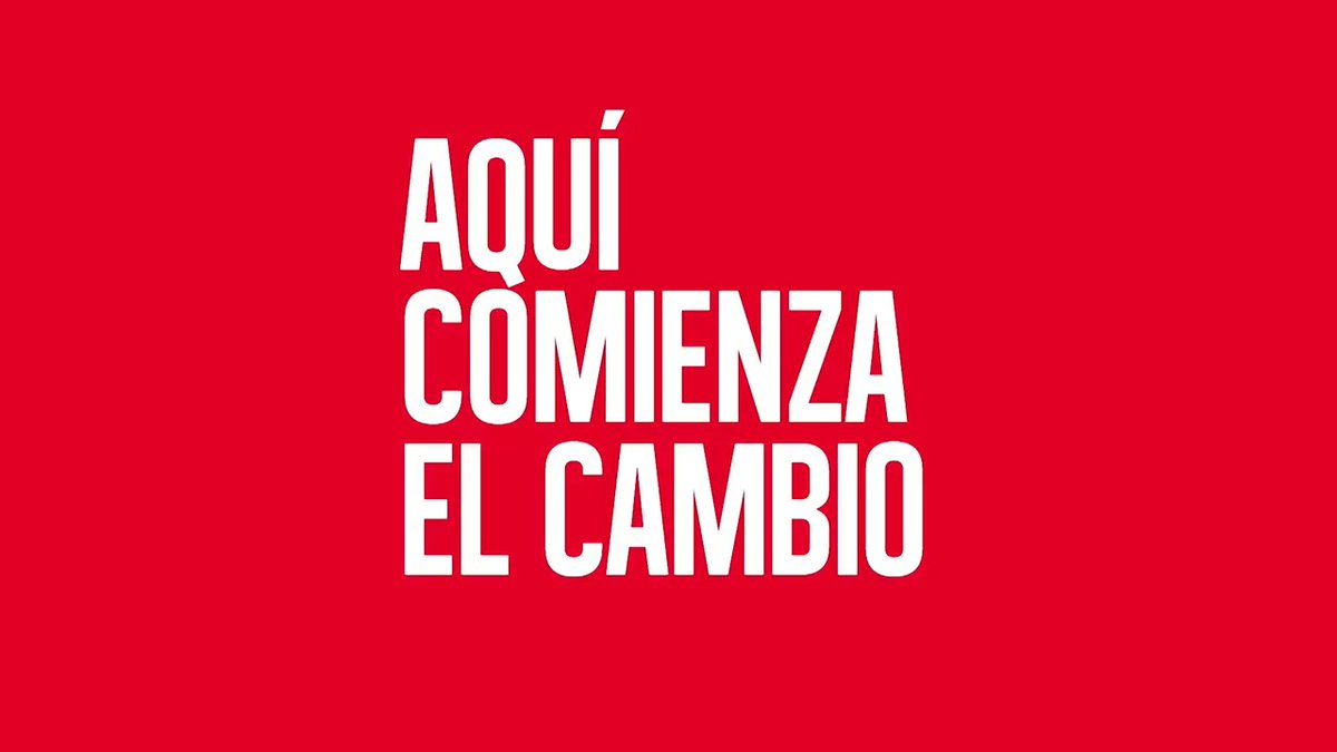 Aquí estamos. Aquí está la ilusión, la gestión y el futuro. Aquí comienza el cambio en Castilla y León.