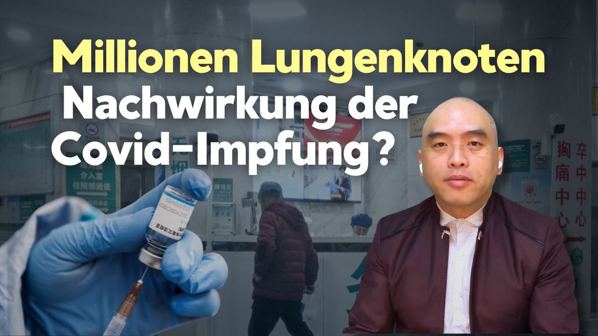 In China sind Lungenknoten weit verbreitet, besonders seit der Corona-Zeit haben die Fälle zugenommen. Staatliche chinesische Medien berichten von 120 bis 150 Millionen Betroffenen. Das sind mehr als Diabetespatienten. Der oberste Berater des Pekinger Regimes für Atemwegsinfektionen erklärte dies vor allem mit der gestiegenen Zahl an radiologischen Vorsorgeuntersuchungen. Doch chinesische Bürger und ein Experte äußerten sich gegenüber Epoch Times skeptisch gegenüber der offiziellen Darstellung. Mehr dazu: