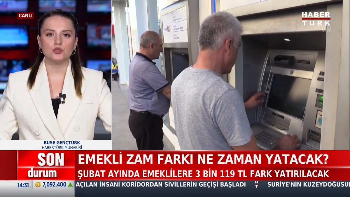 #SONDURUM - Şubat ayında emeklilere 3 bin 119 TL fark yatırılacak.