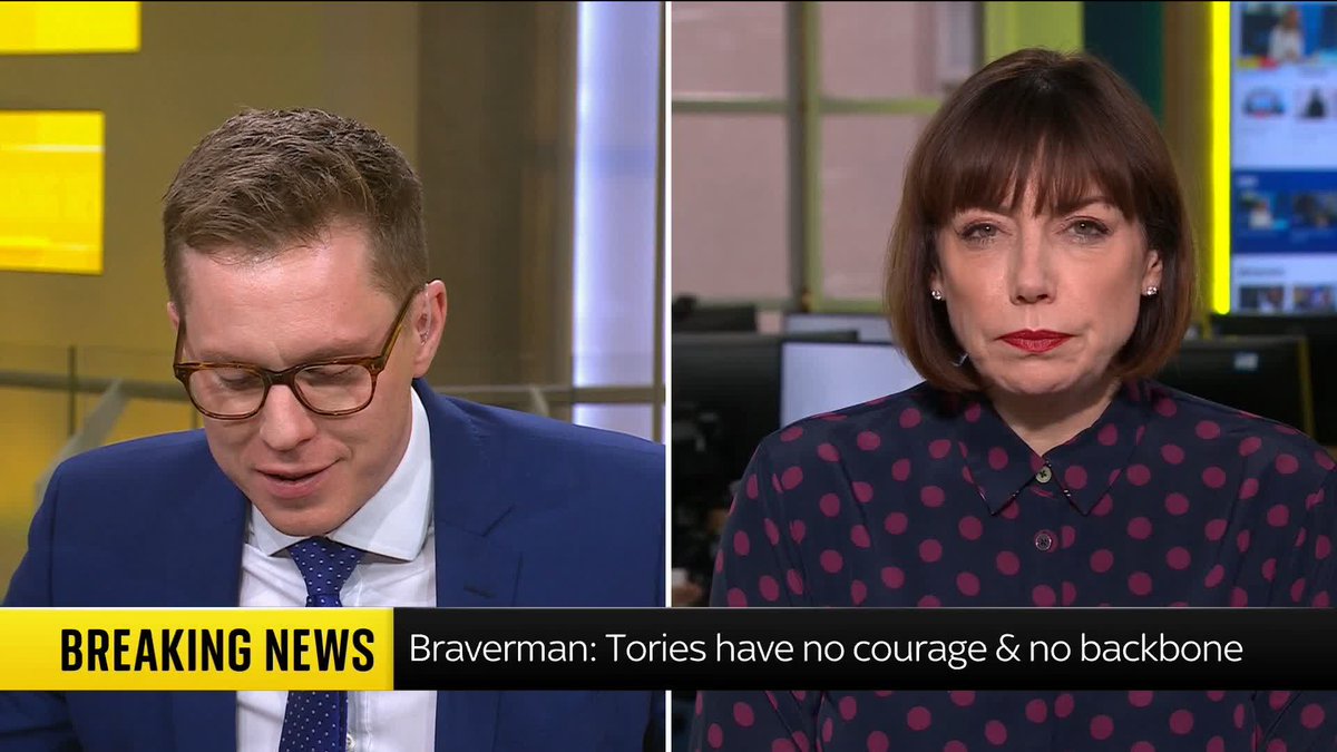 "It doesn't come as much of a surprise." Sky's Beth Rigby says there was consensus among the Conservatives that Suella Braverman was likely to defect to Reform UK ⬇️ 📺 Sky 501, Virgin 602, Freeview 233 and YouTube