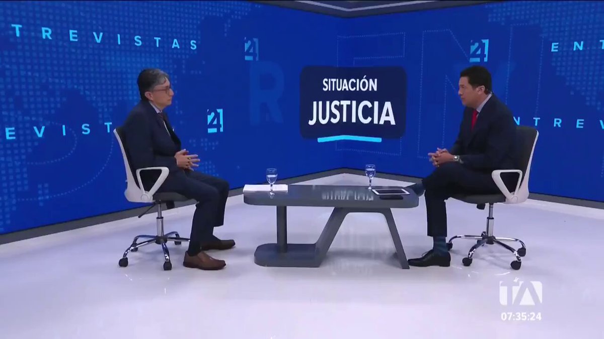 ‼️#URGENTE “El principio de confianza entre el presidente del Consejo de la Judicatura actual (Mario Godoy) y la Función Judicial se ha quebrantado”, señala Marco Rodríguez, presidente encargado de la Corte Nacional de Justicia. ▶️Teleamazonas