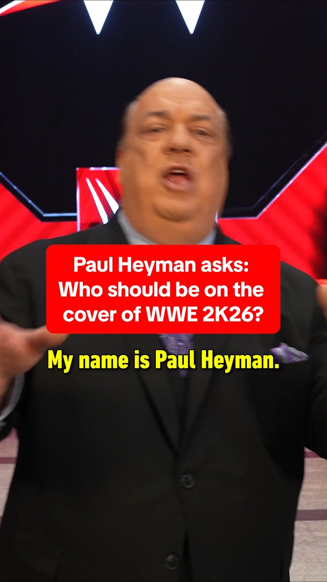 Who's going to be on the #WWE2K26 Deluxe Edition cover? The Oracle, @PaulHeyman offers his prediction in an IGN Exclusive. You'll find out today!