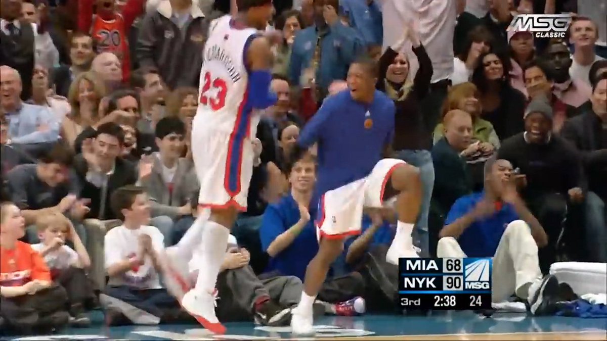 "Best performance I've ever seen inside the Garden other than Jordan" – Stephon Marbury on Jamal Crawford this day in 2007: 🏀 52 points career high 🏀 20-30 FG 🏀 16 FG in a row 🏀 8-10 three Beat the champs D-Wade &amp; Shaq Heat by 20