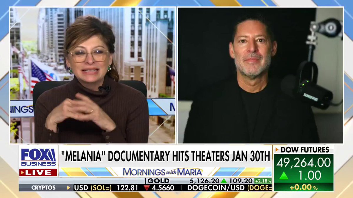 Exclusive Senior Advisor to First Lady Melania Trump Marc Beckman joining to discuss the documentary "Melania" which hits theaters on January 30th