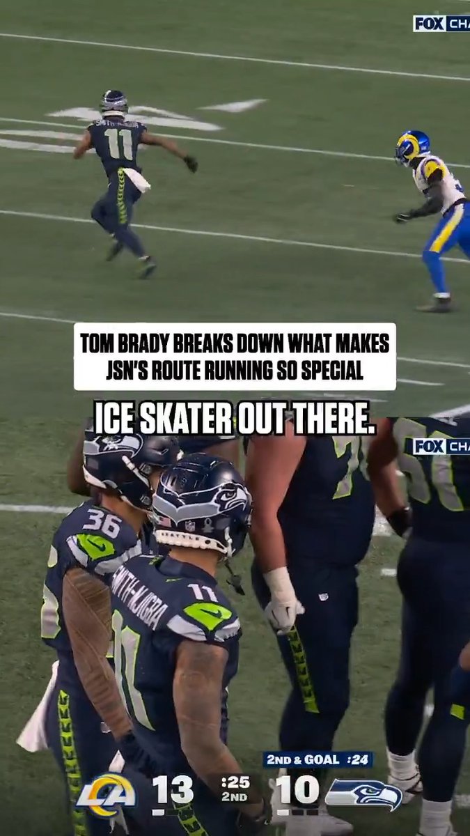 .Tom Brady always providing elite insight from the booth 🐐 JSN | Seattle Seahawks