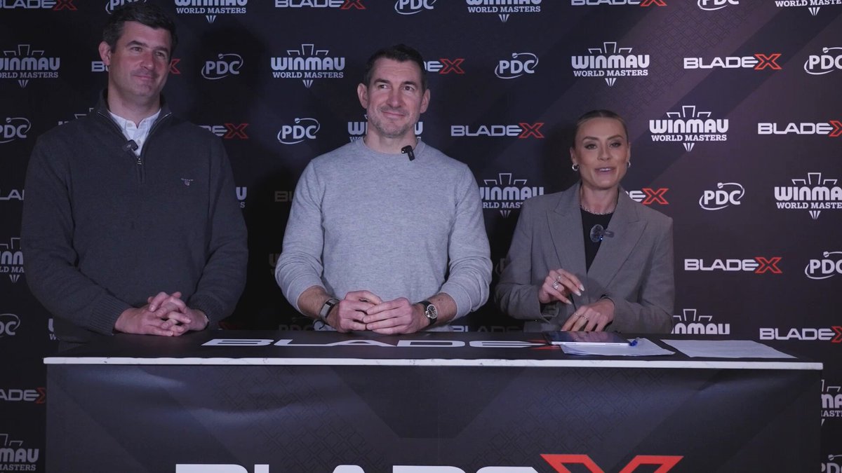 Deal extension with Winmau 🤝 Brand new Blade X Dartboard 🎯 2026 Winmau World Masters Draw 🔢 Hear about the new developments with Winmau and the draw ahead of the World Masters getting underway in Milton Keynes on Jan 29...