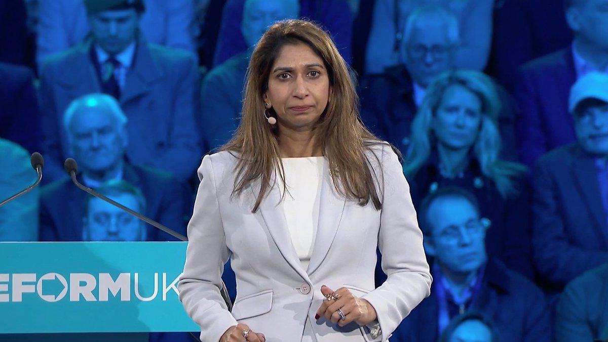 Suella Braverman recognises that the Conservatives have broken Britain. Only Reform UK can fix it. ✅