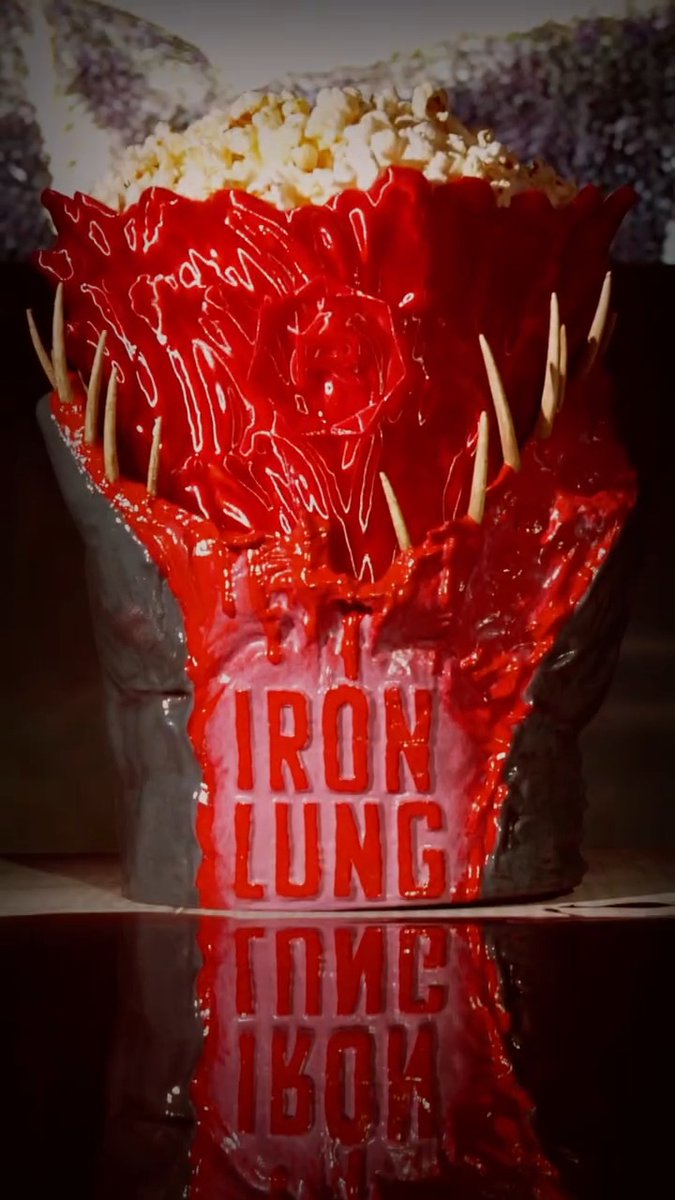 Regal Prop Shop and Mark have teamed up to design an exclusive popcorn bucket with Iron Lung's digital creature creator, Molly Brown. The best part? You can 3D print your own Blood Bucket at home!🍿 Print your own Blood Bucket and bring it to an opening weekend screening of Iron Lung to receive a FREE small popcorn. Click the link to access the FREE 3D print files: Plus, new and existing RCC members can enter to win a unique painted and numbered Blood Bucket by following Regal and commenting "Teeth" on this post. Don't miss #IronLung, opening at Regal on January 30.