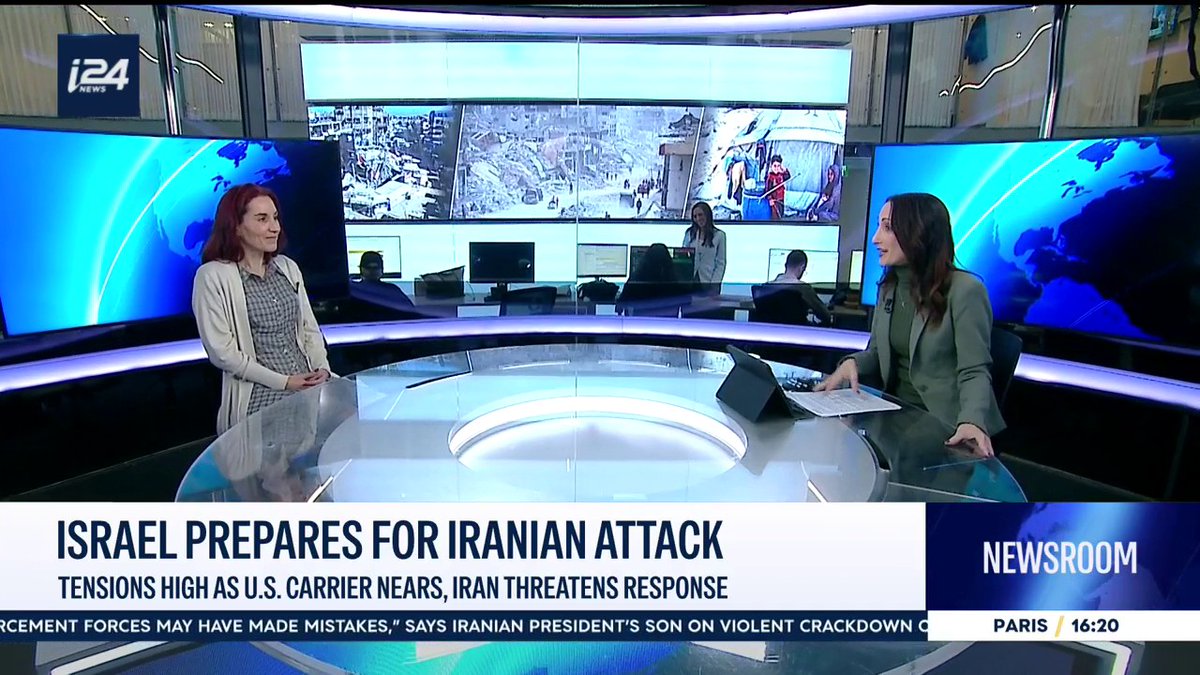 "The US is going to have to strike Iran. Trump said, 'Help is on the way' and that he’s 'locked and loaded.' Usually, if you want to maintain influence in the Middle East, you have to carry it through," Catherine Perez-Shakdam joins Benita Levin