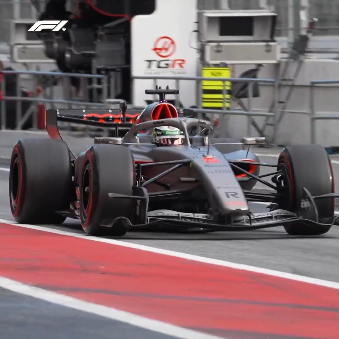 Volume up! 🔊 Here's a first look at Audi on track in Barcelona 👋 #F1