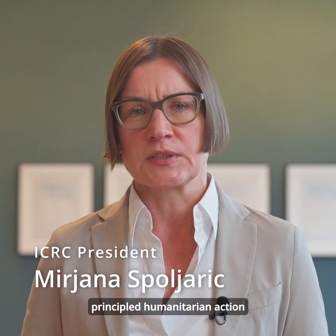 From frontline humanitarian action in Gaza, Sudan, and DR Congo, to the return of detainees and fallen soldiers, our ability to help depends on trust and on principled humanitarian action. In this video, Mirjana Spoljaric, President of the ICRC, explains why the Red Cross and Red Crescent Movement upholds the Fundamental Principles of humanity, neutrality, impartiality, and independence, and why the world needs us to.