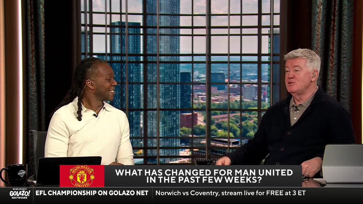 “The players look like they are enjoying themselves.” Michael Lahoud and Geoff Shreeves dive into Manchester United’s recent form under Michael Carrick 🔴