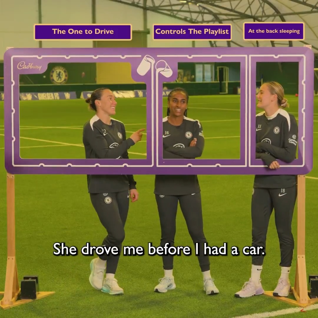 Wieke, Naomi and Lucy take on a new challenge! 👀 Thanks to Cadbury UK Made to Share, it’s time to see them in a whole different way. 💜 Make sure to comment below who you think is who. 👇