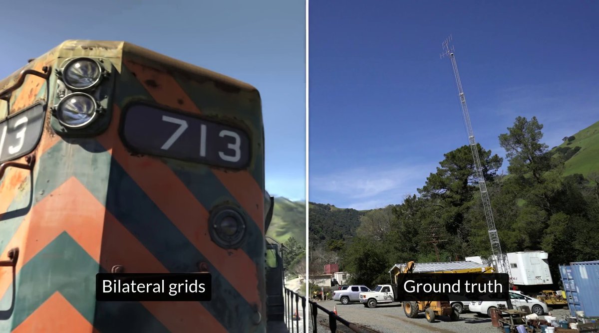 🏗️ Most 3D reconstruction papers evaluate novel views by applying an optimal color correction using the ground-truth image. That's circular and unrealistic. PPISP directly predicts camera parameters from the rendered radiance alone, using an ISP controller trained on input views. ✨Result: metrics that don't require access to target images, aligning evaluation with real-world deployment. ➡️