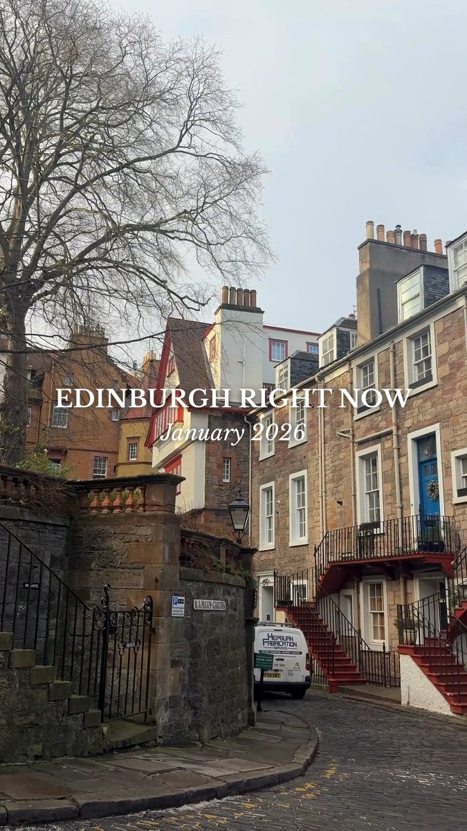 It's the start of a brand new year, days are finally starting to get longer and our city is just as beautiful as ever - even on the grey and rainy days. We're looking forward to lighter evenings coming soon, will you be visiting Edinburgh this year? 🧡