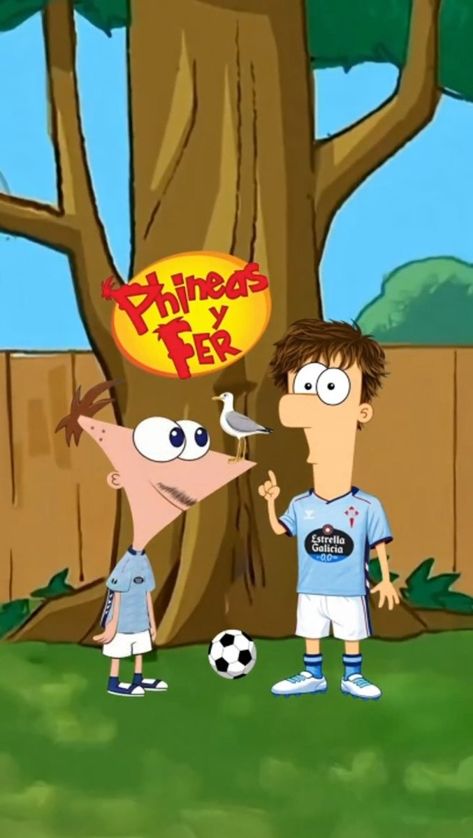Quedaos aquí con Phineas y con Fer.