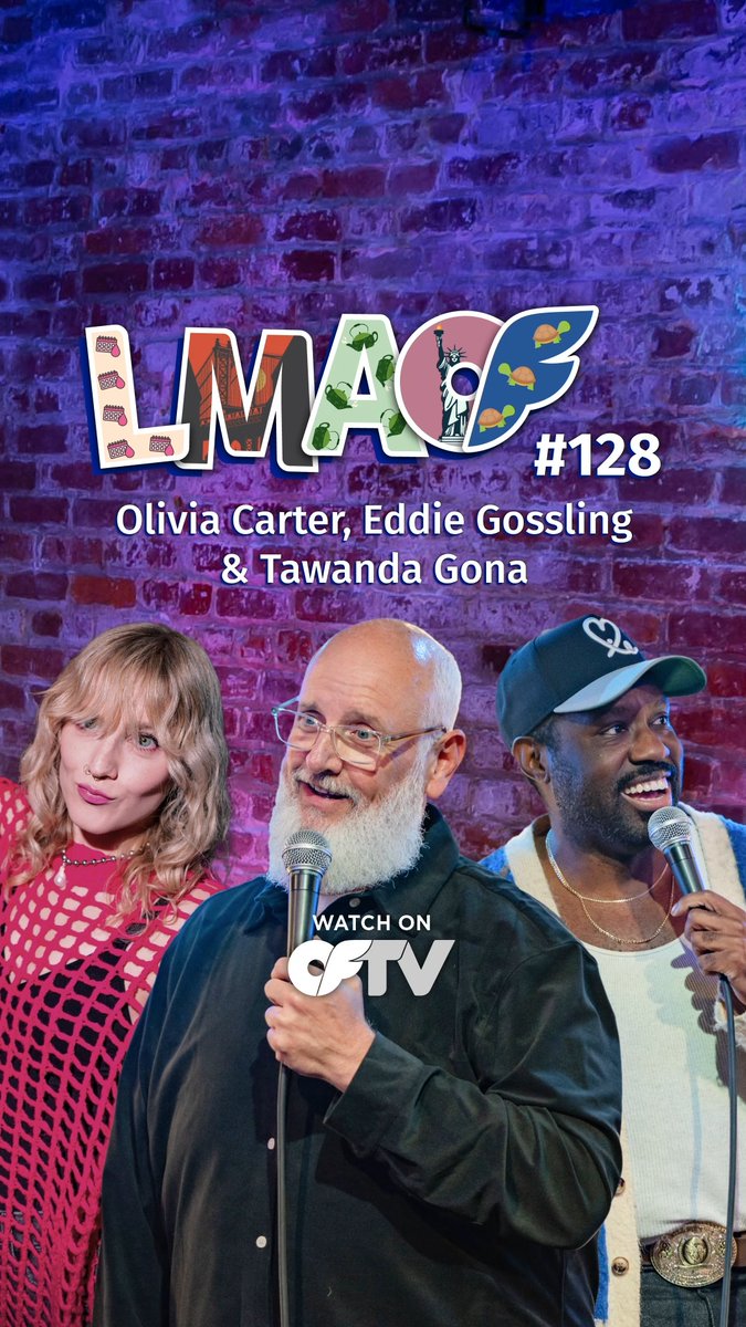 When things get weird, #LMAOF gets funny 🗽 Stream fresh, free comedy from @Carter_OGCarter, Eddie Gossling &amp; Tawanda Gona. Watch now: