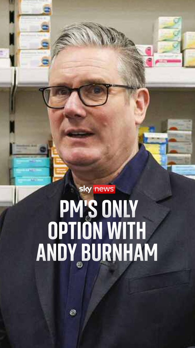 Sky's Political Editor Beth Rigby analyses the Prime Minister's decision to block Andy Burnham's bid to return as an MP, and considers the possible fallout
