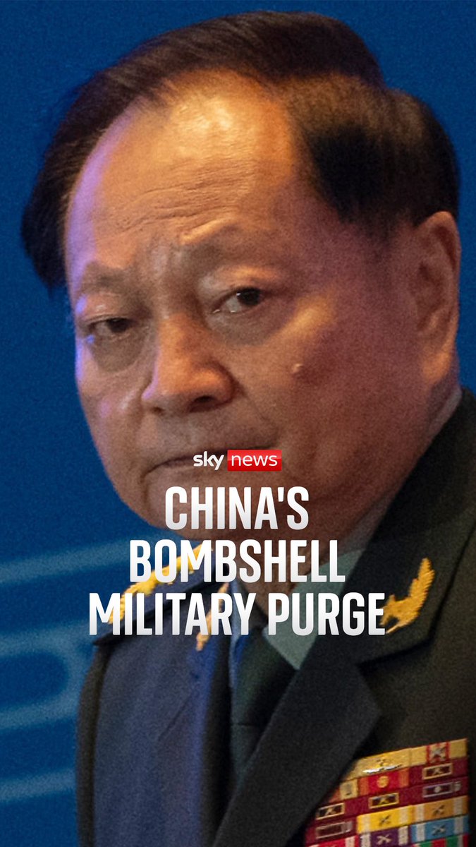 In a bombshell announcement, China's Ministry of Defence has said it is investigating General Zhang Youxia, China's most senior general. Sky's Helen-Ann Smith explains what's behind the purge
