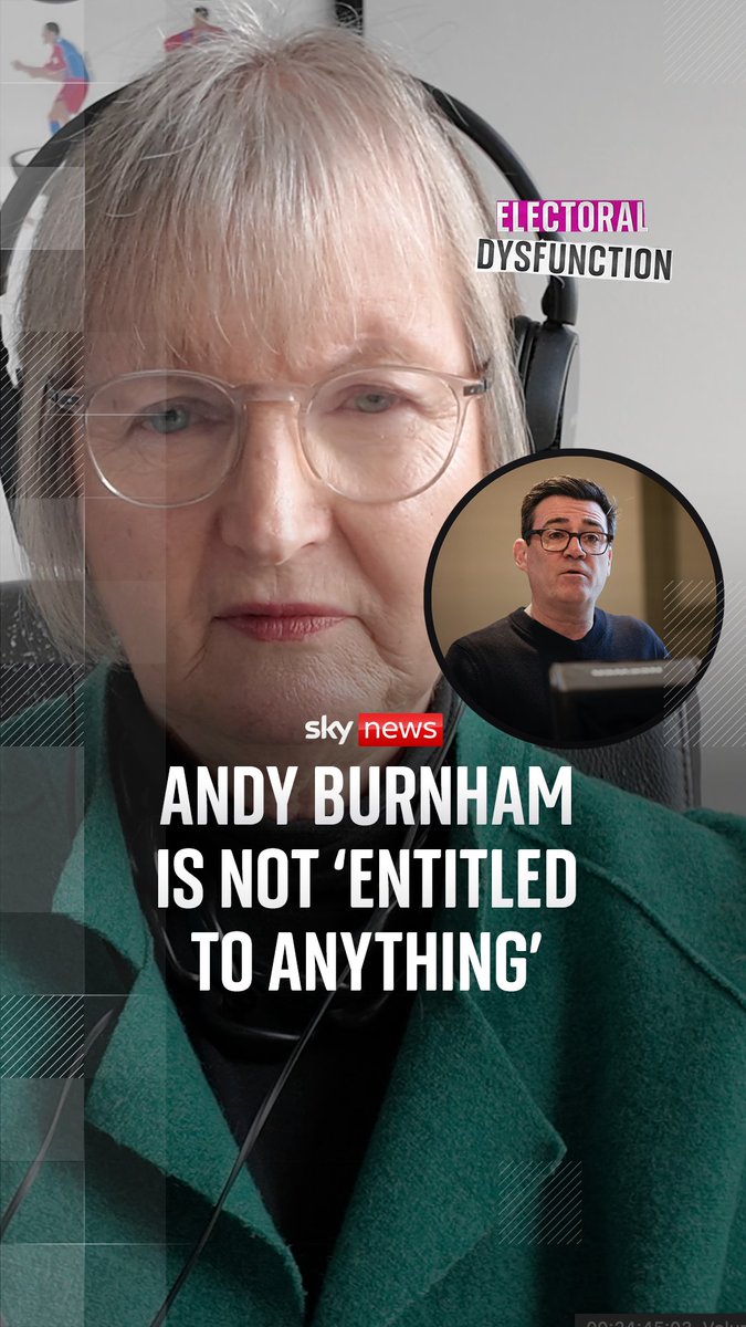 Keir Starmer has blocked Andy Burnham from running in Gorton and Denton by-election. In this extra episode of Electoral Dysfunction former deputy leader of the Labour party Harriet Harman gives her response to Andy Burnham’s decision. Listen now 🔗
