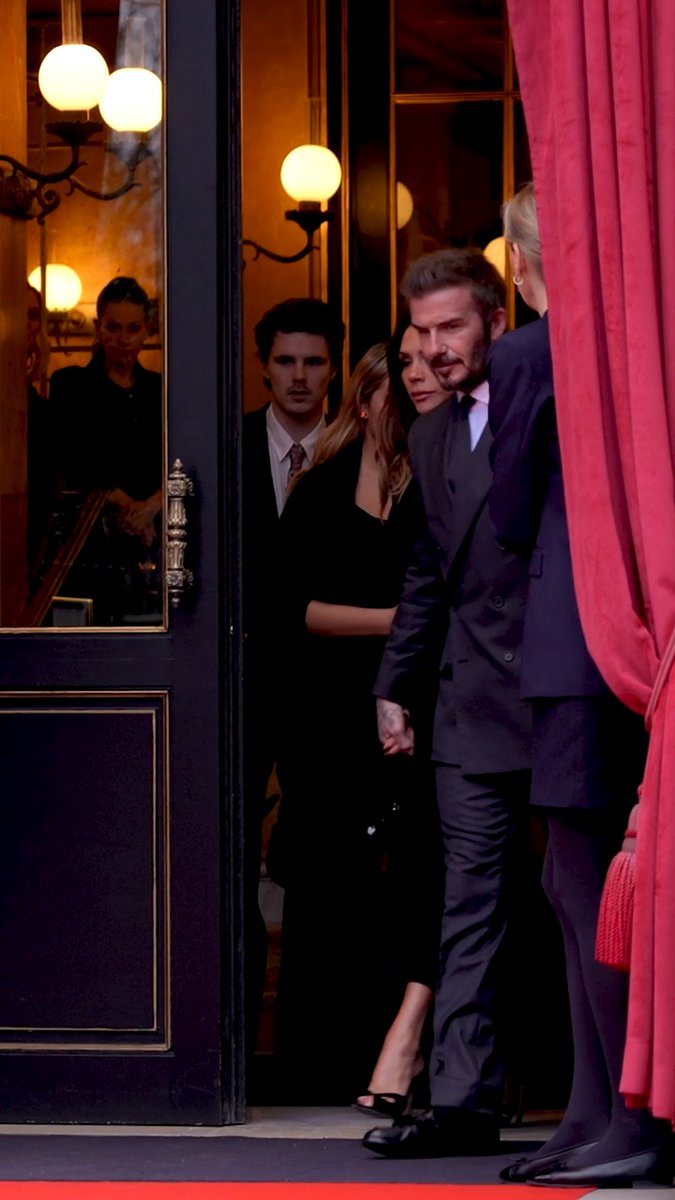 Victoria Beckham is being supported by her family for a special honour in Paris, just one week after her son Brooklyn's viral controversy. The fashion designer was seen with her husband David and kids Harper, 14, Cruz, 20, and Romeo, 23 ahead of receiving the Knight of the 'National Order of Arts and Letters' from the French government during Paris Fashion Week. After Brooklyn stating "I do not want to reconcile with my family," the rest of the Beckhams continue to be a tight-knit crew in his absence. 📽️ : Getty #VictoriaBeckham #DavidBeckham #BrooklynBeckham #BeckhamFamily