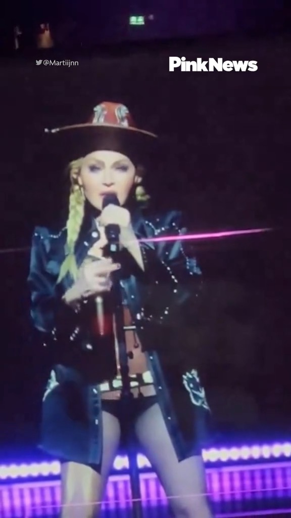 One thing about Madonna, she will always be on the right side of history!