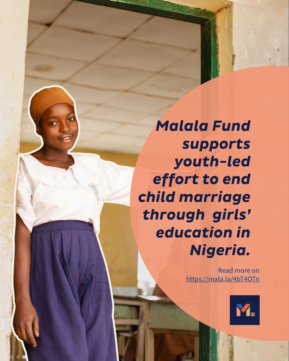 Keeping girls in school is one of the strongest ways to end child marriage. In Nigeria, Education as a Vaccine Nigeria is leading youth activists and civil society partners — One Life Initiative, youthhubafrica, and CSACEFA Nigeria — to push state governments to adopt and implement the National Strategy to End Child Marriage. Education isn't just access. It's prevention. 🔗