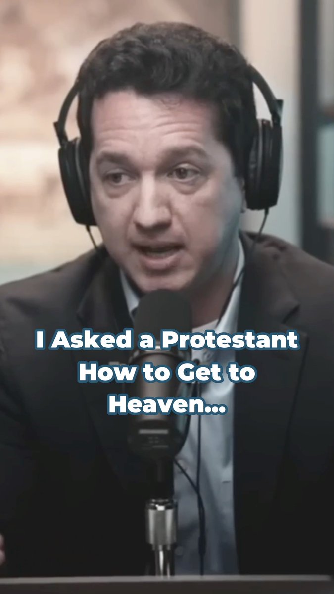 I asked a Protestant how to get to Heaven... He shocked me! Watch the full conversation here: