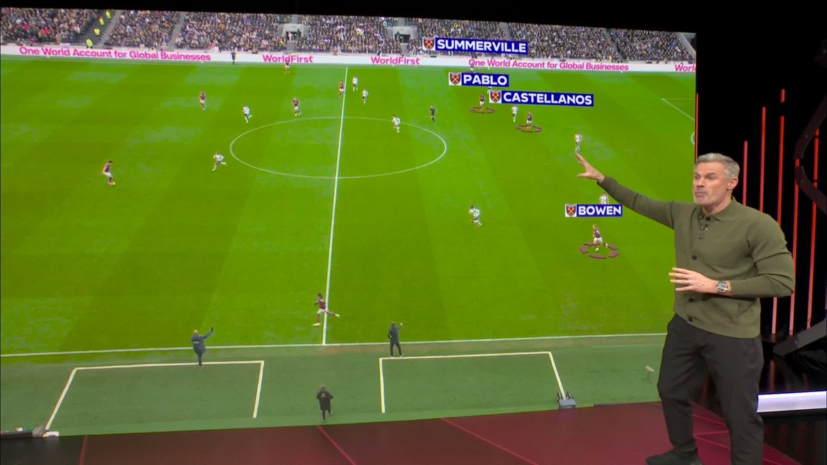 "It's very offensive!" Jamie Carragher analyses how West Ham's January transfers slotted into the XI, following their win against Sunderland 💰