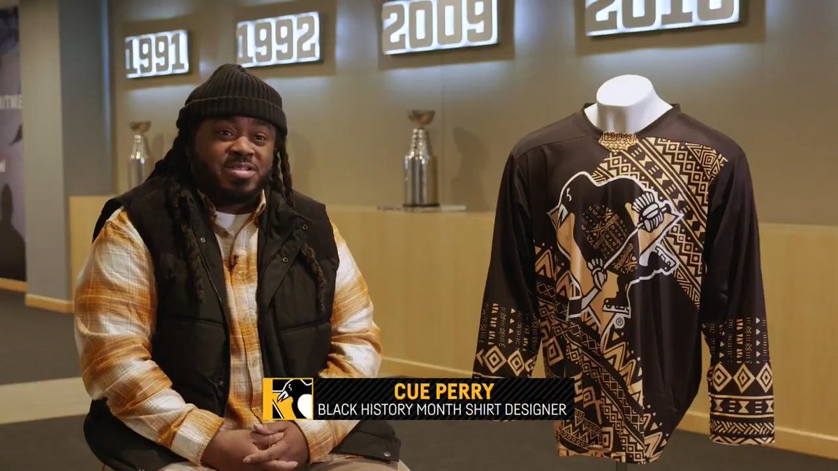 Wear your heritage on your chest. Meet the designer of our Black History Game shirt, Cue Perry. 🎟️: