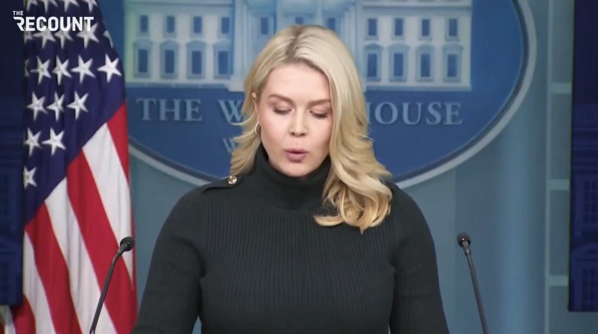🇺🇸 Press. Sec Leavitt: "Nobody in the White House, inlcuding President Trump, wants to see people getting hurt or killed in America’s streets. This includes Renee Good, Alex Pretti."