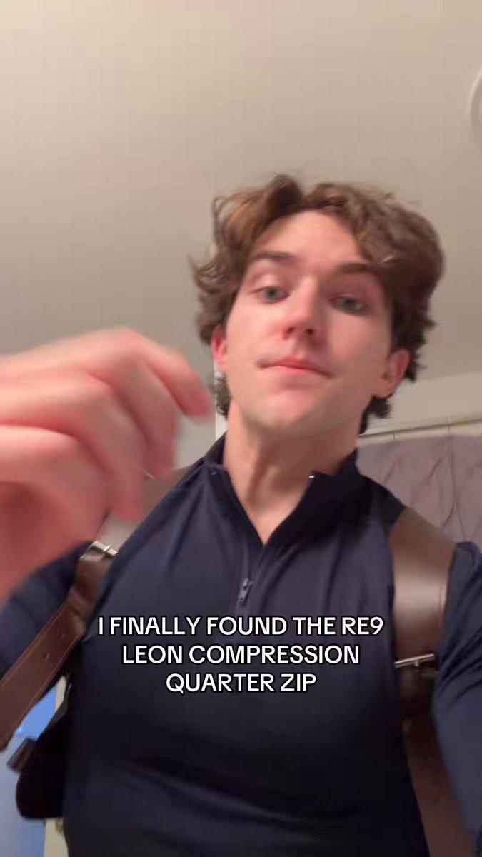posted this on tiktok the other day but since re9 leon previews are out the timing works out well