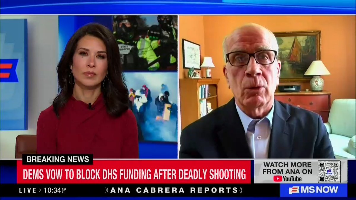 Sen. Welch: Noem has got to go. She spends a lot of her time in self-promotion, and then when there is a serious situation involving the death of two citizens, she calls them domestic terrorists. No one has confidence that she's doing this job.