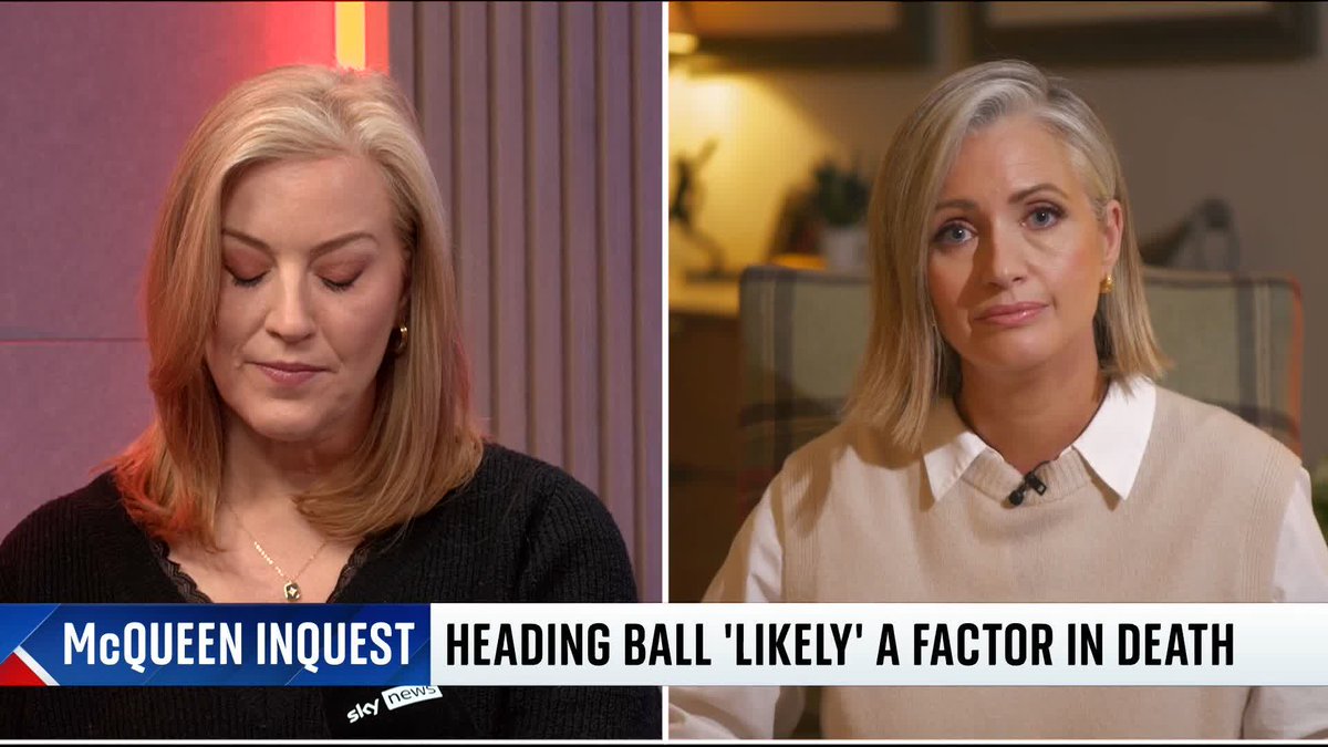 'Surely you're there to safeguard your players?' @HayleyMcqueen, whose father, the ex-Scotland international Gordon McQueen died with dementia, joins Sarah-Jane Mee to discuss improving safety for players 🔗 📺 Sky 501 & YouTube