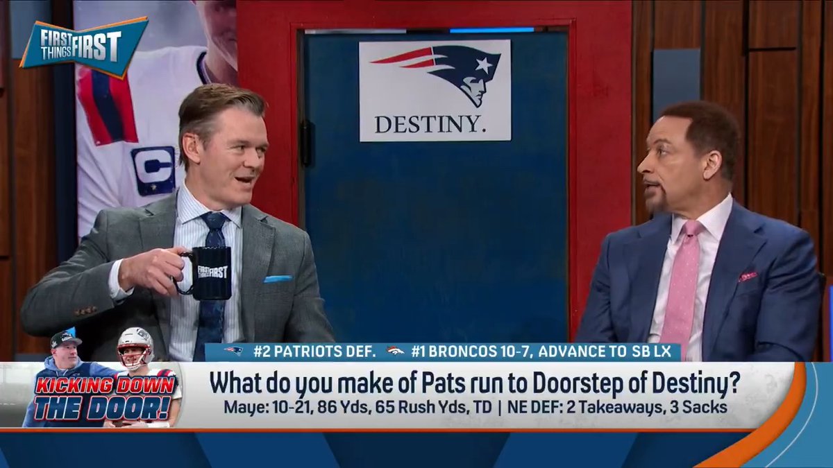 “You’d be hard-pressed to find a better coaching job.” Chris Broussard explains why Mike Vrabel leading the Patriots to 9-0 on the road is so impressive: