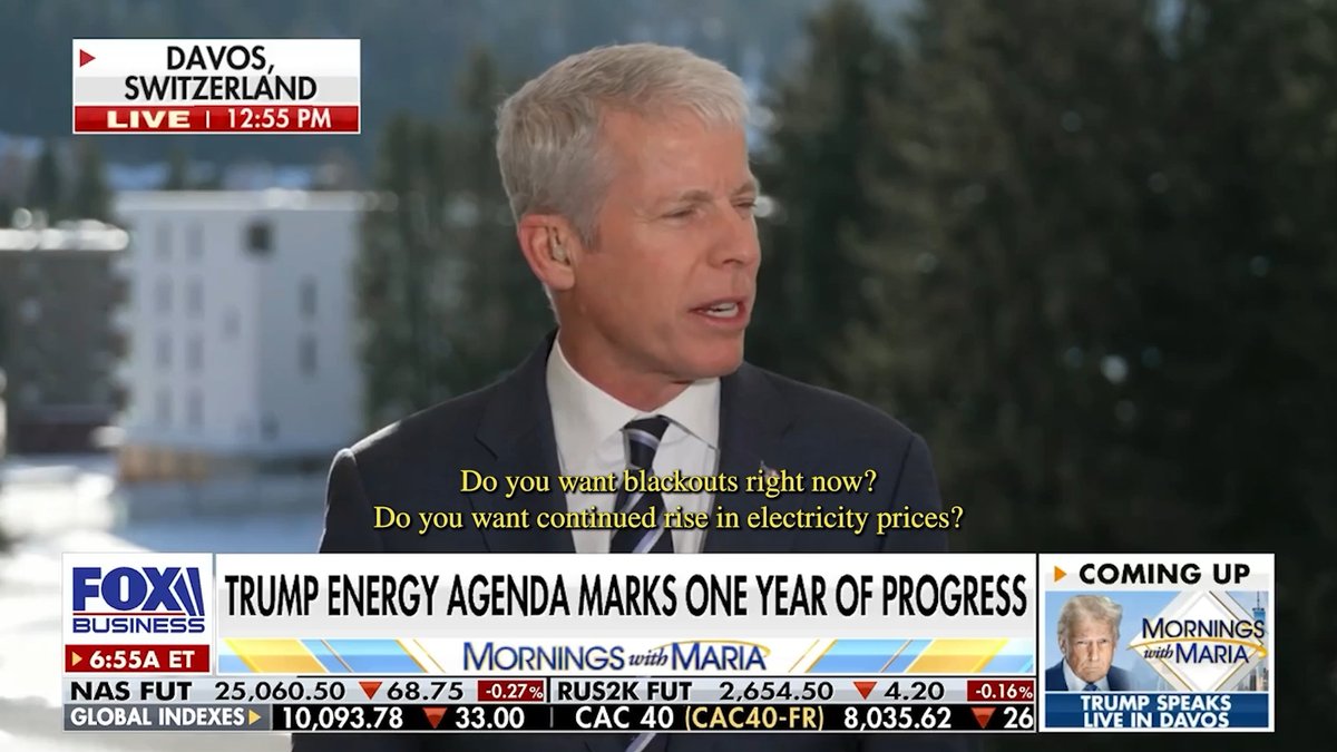 Think of how cold it is on the East Coast right now—Biden’s energy policies sought to remove 17GW of firm reliable coal capacity from the grid, increasing the risk of blackouts and outages when Americans need reliable and secure energy most. That nonsense stops with this administration.