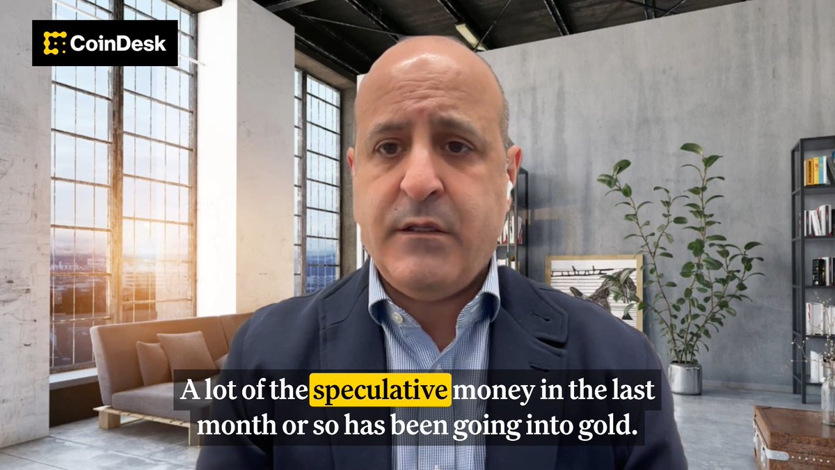 “Silver is trading like a memecoin.” Sharplink CEO Joseph Chalom tells @jennsanasie that speculative capital is flooding commodities, with silver leading the charge.
