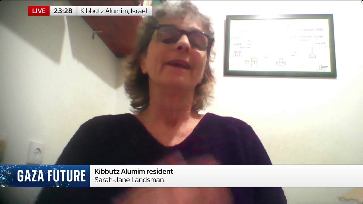 "He stopped those terrorists coming into my home." British-Israeli woman Sarah-Jane Landsman recalls how police officer Ran Gvili died fighting to save their kibbutz (community) when Hamas attacked on October 7. His remains are the last of the Israeli hostages to be recovered from #Gaza 🌍