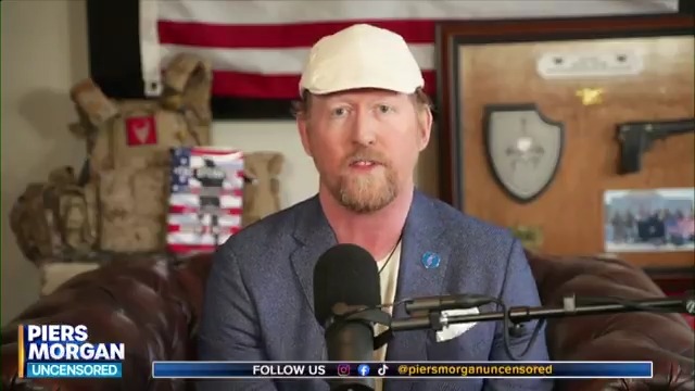 "I've killed dudes that I've often wondered, should I have?" Former US Navy Seal Rob O'Neill says ICE agents aren't out to shoot and kill. Watch more👇 📺 Piers Morgan | Robert J. O'Neill | @CenkUygur