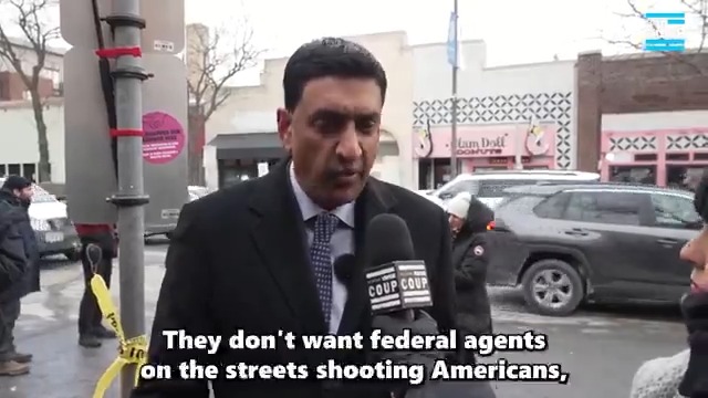 "Trump has to come here, [people] just want their lives back! They don't want federal agents shooting Americans, detaining immigrants and violating their human rights—we need ICE agents out!" Rep Ro Khanna tells our Notorious Tinatanium 🆓. He's now introducing plan to defund ICE⬇️