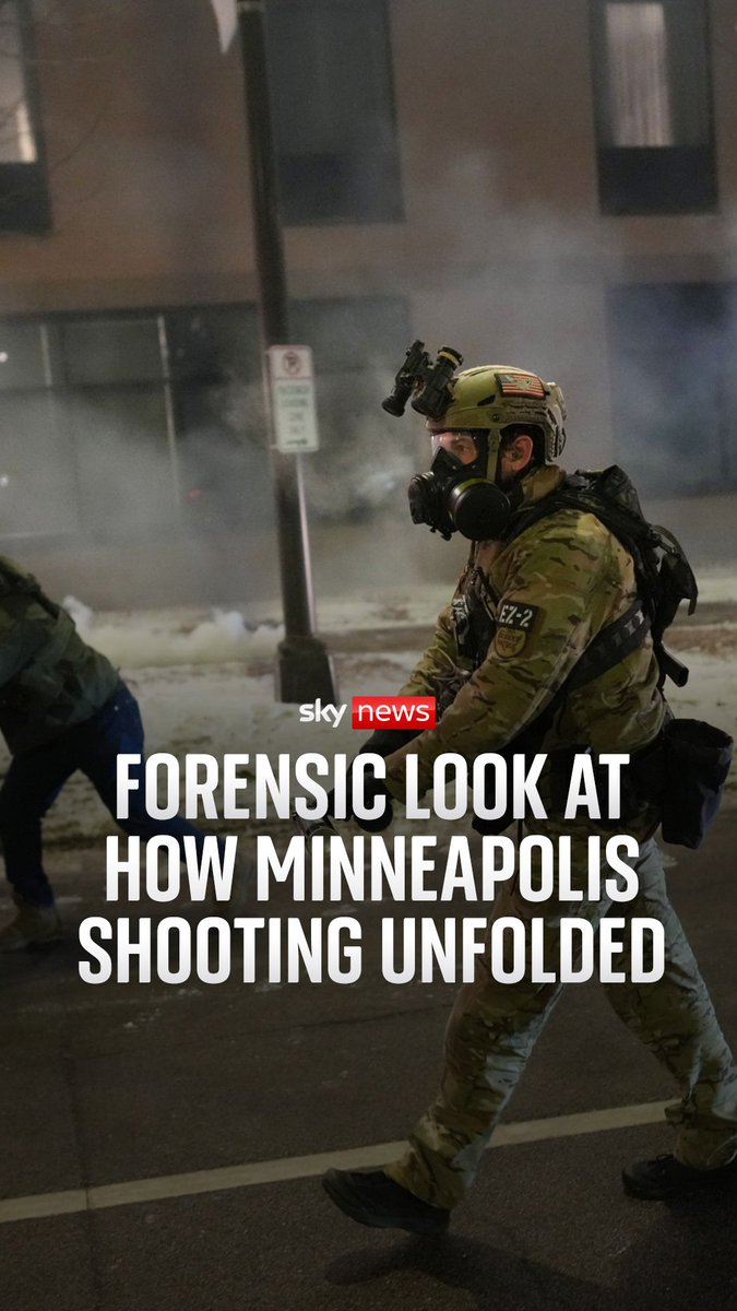 Sky News' Data and Forensics Unit has examined video footage around the fatal shooting of Alex Pretti in Minneapolis to determine exactly what happened. Sky’s Mark Stone reports