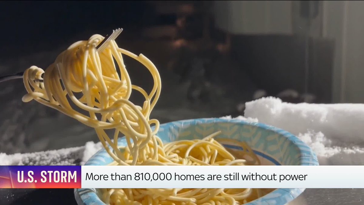 🟣'The true definition of a frozen meal' The Wrap panel discuss the huge winter storm affecting the US Read more: 📺 Sky 501, Virgin 602, Freeview 233 and YouTube