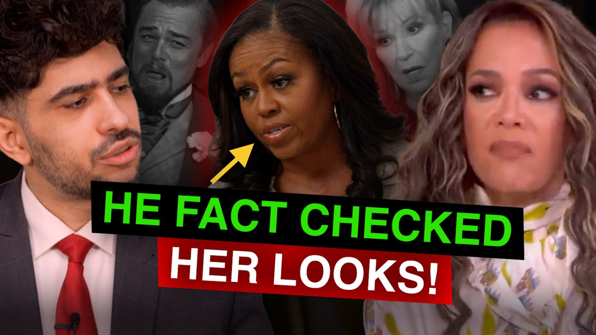 Reacting to Michelle Obama's revelations about the 'she looks like a man' comments, guest fact checked her looks after The View hosts called her beautiful: